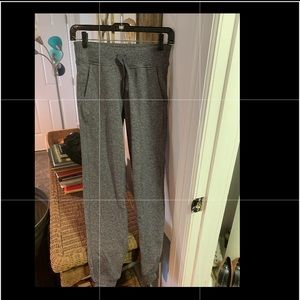 LULU LEMON grey joggers